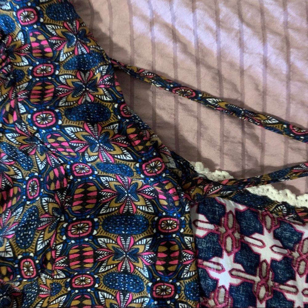Multi Pattern Dress - Picture 10 of 10